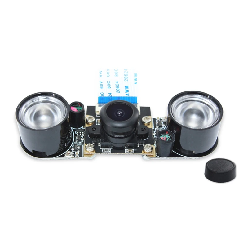 For HBV-Orange Pi Camera Module 2 Million Pixels 110° Wide-Angle Night Vision GC2035 Manual Focus Camera