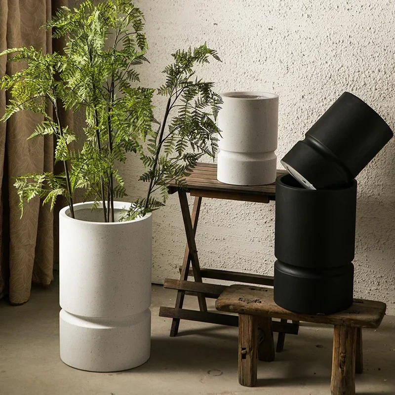 Recién llegado, maceteros de granja, macetas de jardín, balcón, bonsái hidropónico, macetas de jardín Ikebana, Cactus elevado, Doniczki Na Kwiaty, planta