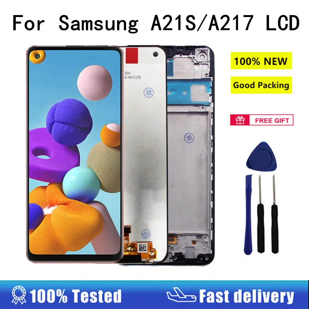 การรีวิวหน้าจอ LCD สำหรับ Samsung Galaxy A21s A217F ที่ได้รับความนิยมสูงสุดบน AliExpress