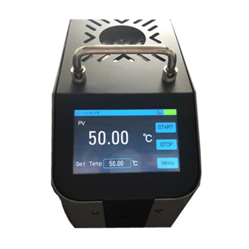 50℃ ~ 650℃ High Performance Touch-screen portable Dry Block Temperature Calibrator