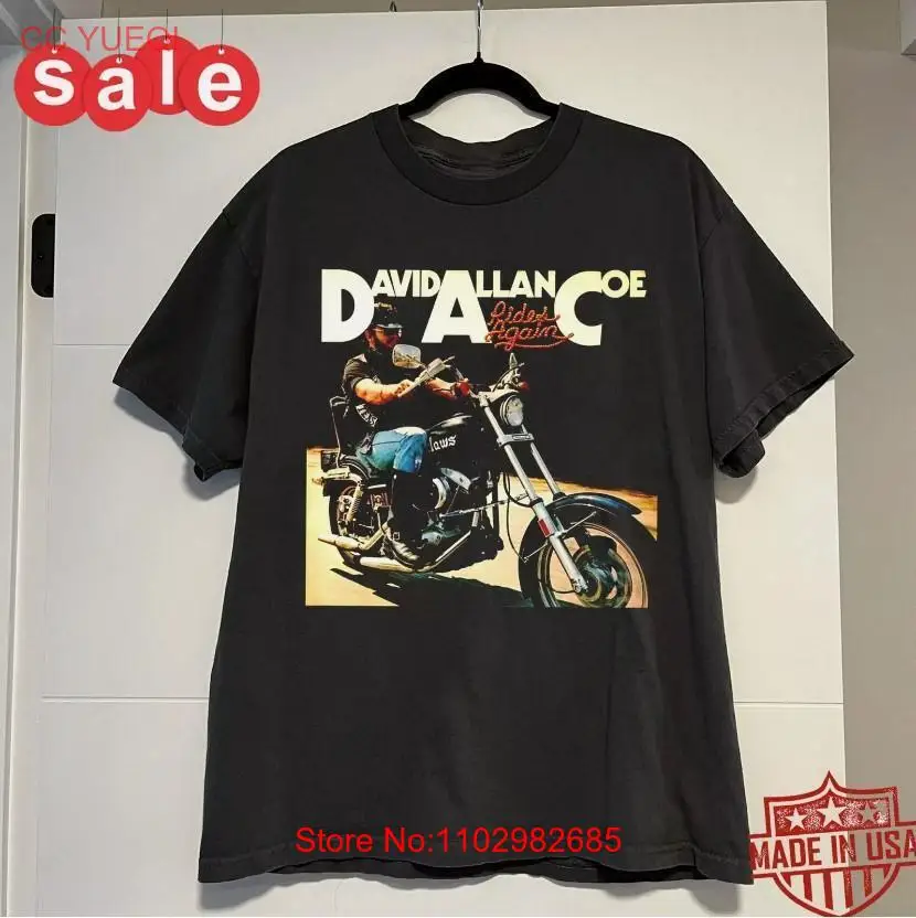 David Allan Coe rides again Gift For Fans Unisex All Size Shirt