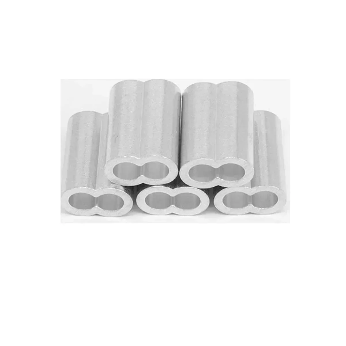 8-vormige Aluminium Huls/Staaldraad Aluminium Klem 1.0Mm-12Mm