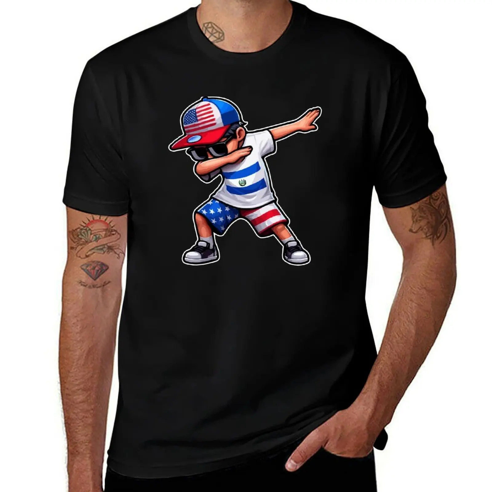 

El Salvador Boy Salvador Salvadorian T-Shirt Man t-shirt Clothing blue lock korean fashion oversized t shirts for men