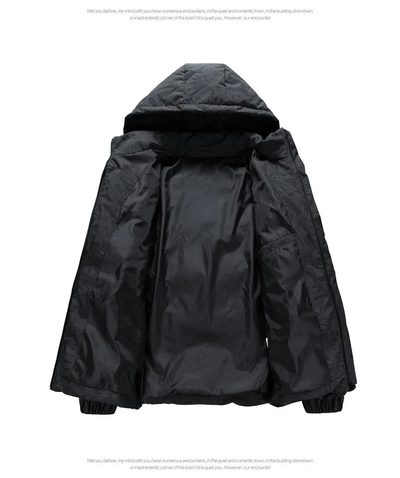 남성 재킷 오버코트 남성 패션 윈드브레이커 파카 겨울 코트 스트리트웨어 가을 방풍 캐주얼 따뜻한 남성 아웃도어