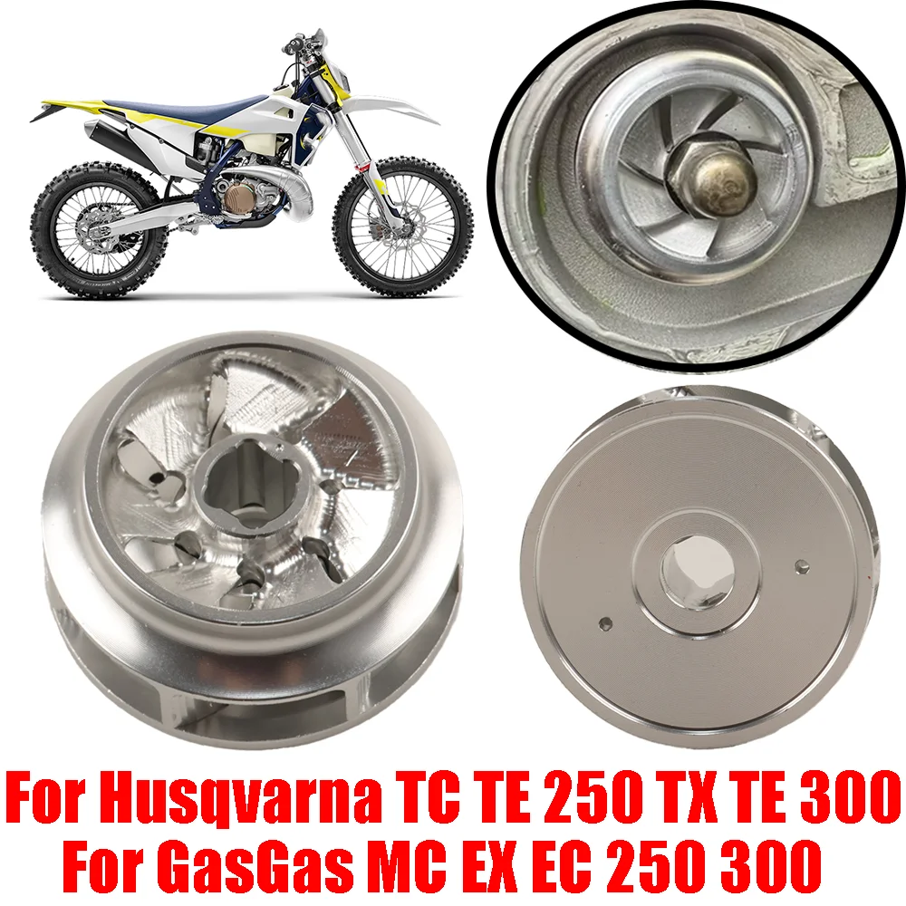 For Husqvarna TC TE 250 TX TE 300 GasGas MC 250 EX EC 250 300 Motorcycle Accessories Water Pump Cooler Impeller Turbine Split