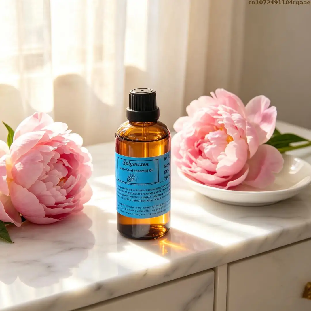 100ml/20ml Grape Seed Carrier Oil Natural Unscented Base Oil DIY Fragrance Blending Cold Soap Making Electric Aroma Diffuser Oil