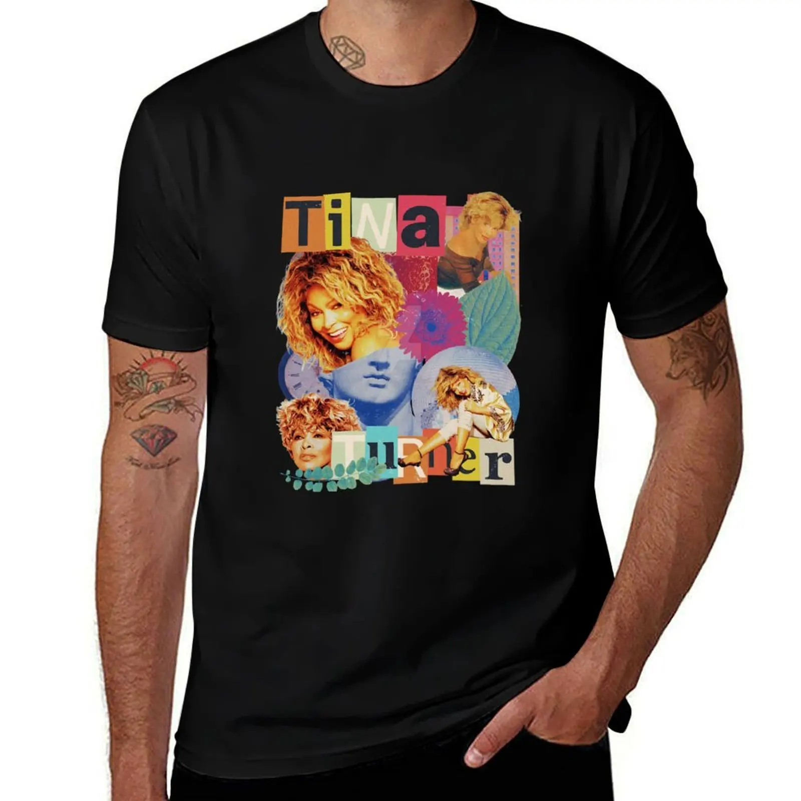 Colorful Tina T-Shirt Breathable Gym Short Sleeve T-Shirt