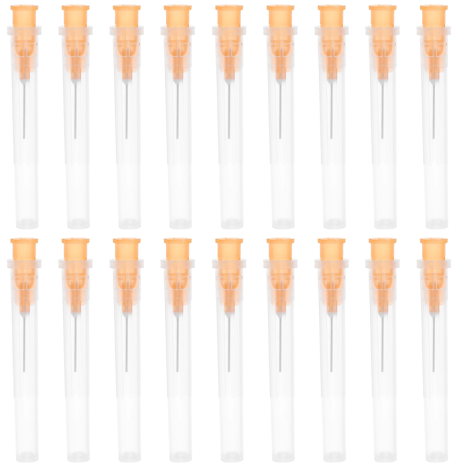 

100pcs Dispensing Glue Bottle Bayonet Luer Liquid Dispenser Needle Lock PP Industrial Liquid Refill Tool Plastic Needle
