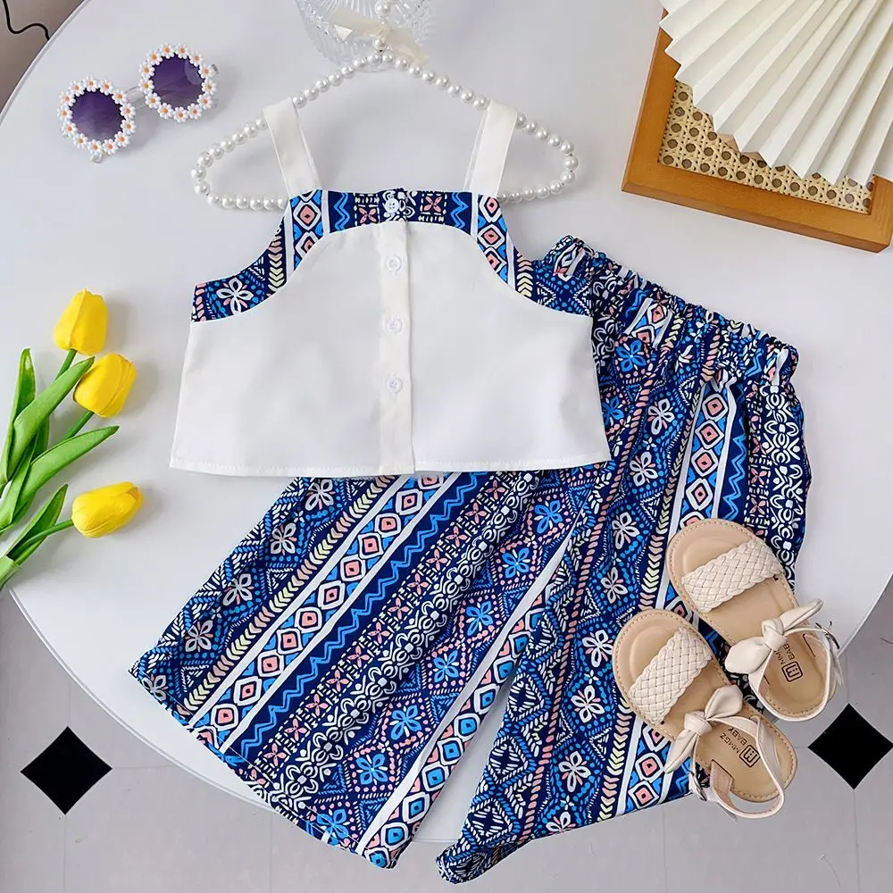 

Top+Pants Two Piece Girls' Children's Fashion Clothing