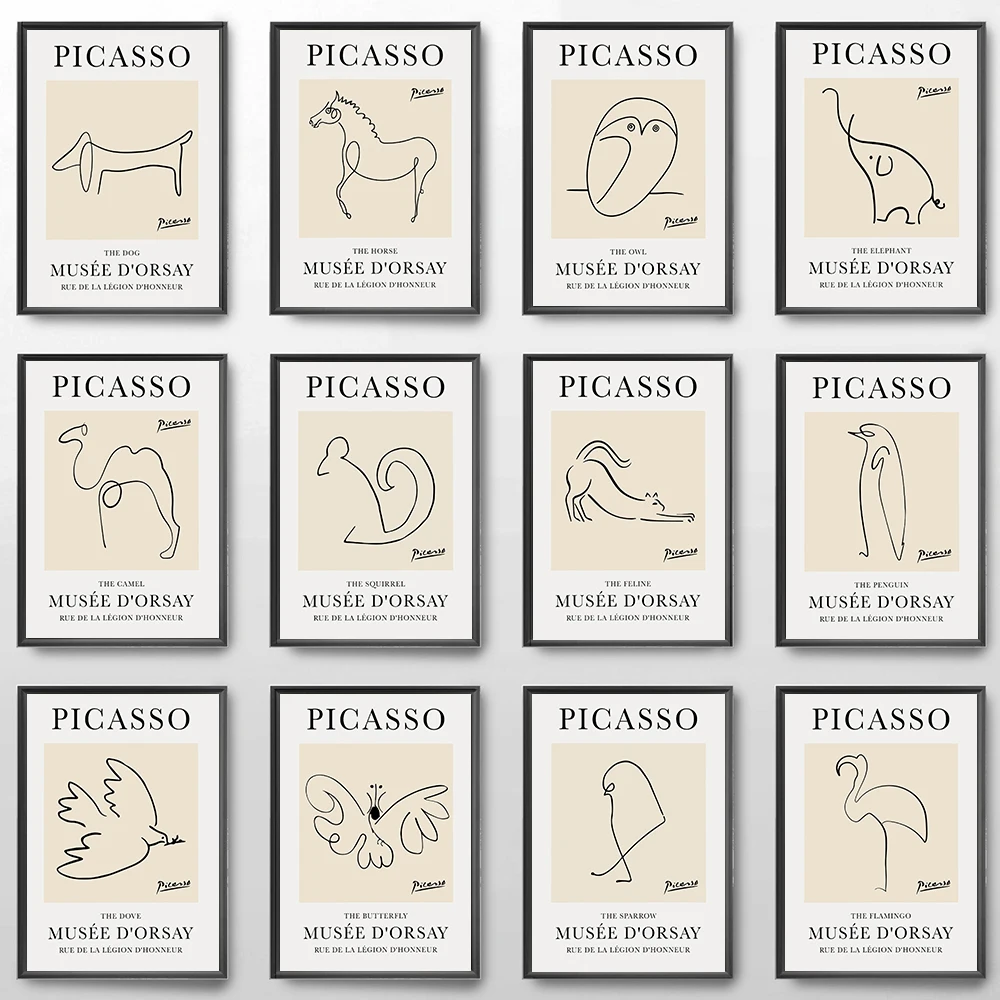 Picesso: L’Arte Lineare di Pablo Picasso per la Tua Casa con Stile e Personalità