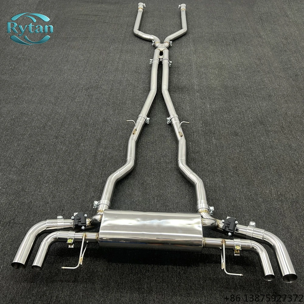 

Выхлопная система Rytan Valvetronic с клапаном, высококачественная, из нержавеющей стали 304, Catback для G-серии 750