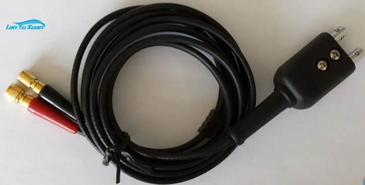 Equv. DA312 probe cable,ultrasonic cable ( compatible with style plug lemo 00 to one large microdot and one small microdot)
