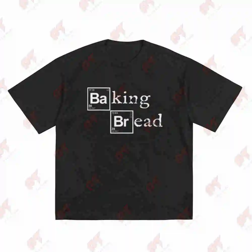 Baking Bread Funny Baker Short Sleeve Tee 100% Cotton T-Shirt