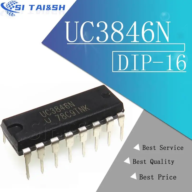 5PCS UC3846N DIP16 UC3846 DIP 3846 DIP-16 IC UC3825N UC3825 UC3825BN UC3854N UC3854 UC3854BN UCC3818N UCC3818 UC3818N