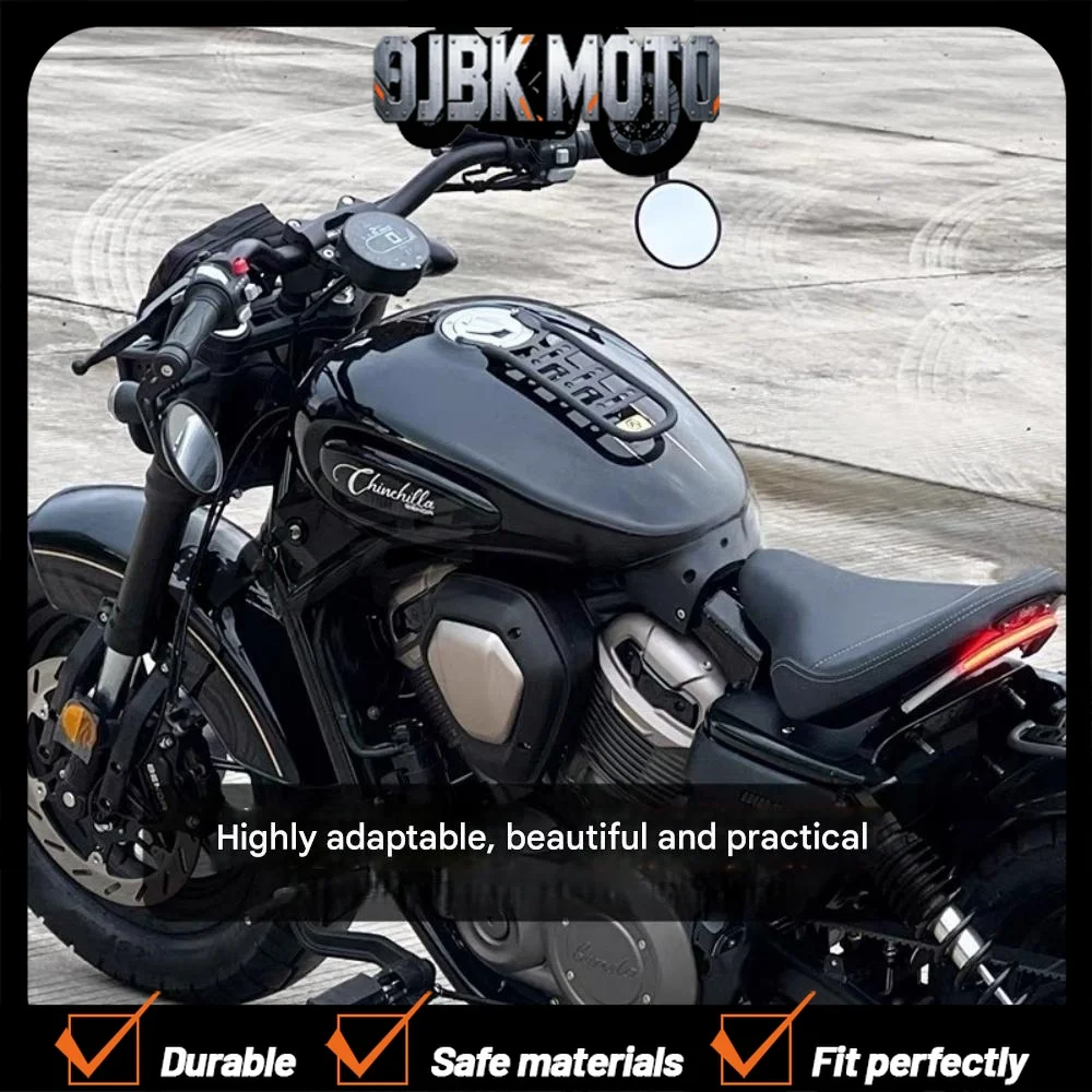 【Perfect fit】For motorcycle modification SRV 300/350 Chinchilla 350/500 ROCK300 Haojue TR300 fuel tank bag shelf accessories