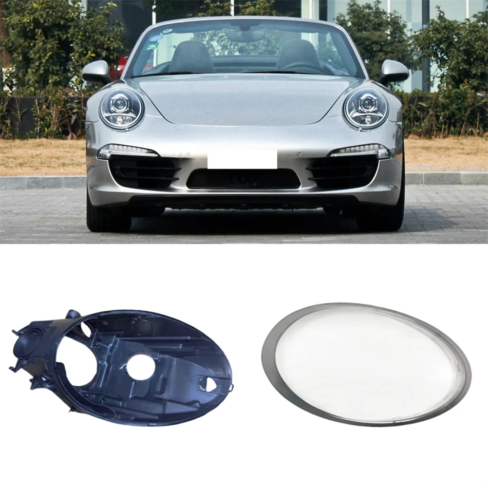 For Porsche 911 991 2012 2013 2014 2015 2016 2017 2018 Articles Cars Base Head Lamp Shell Rear Lamp Holder Front Headlight Shell