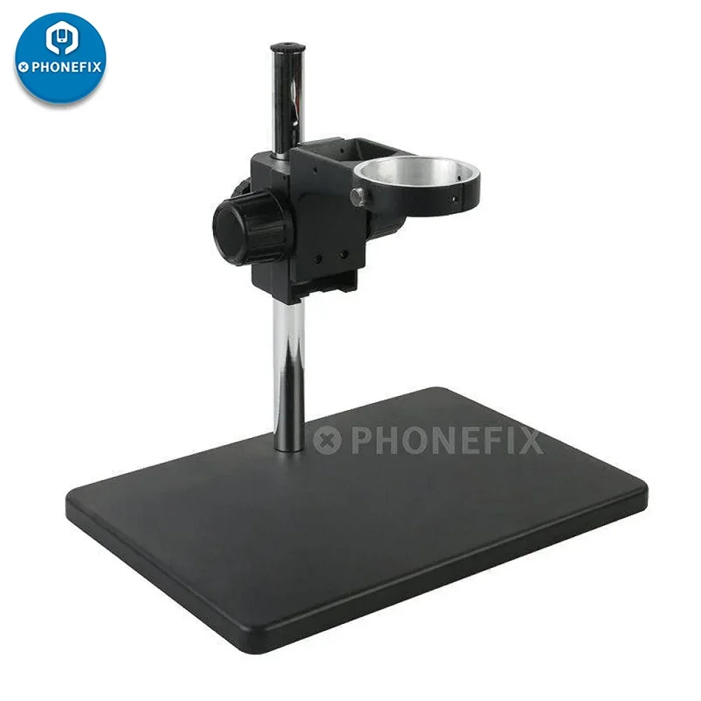 Stereo Microscope Head Holder Focus Adjustment Arm Binocular Trinocular Microscopio Ring Arbor Stand Bracket Diameter 50mm