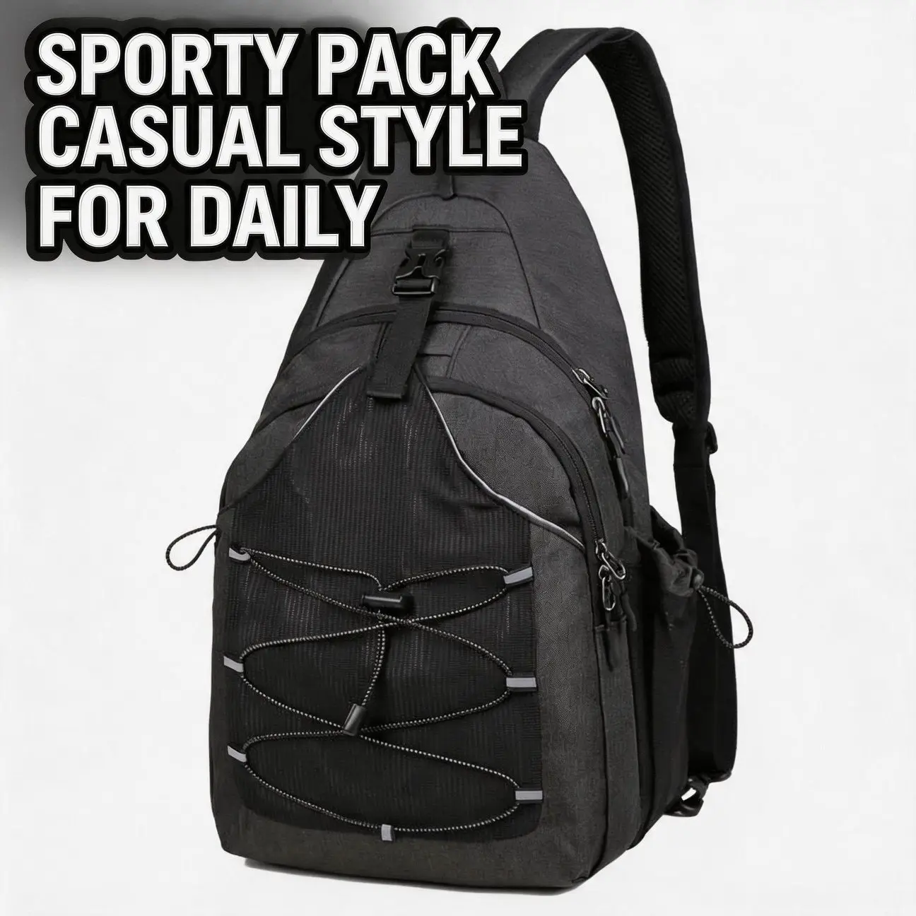 Premium Pickleball Table Tennis Storage Bag Backpack Cycling Chest Bag for Picnic BBQ