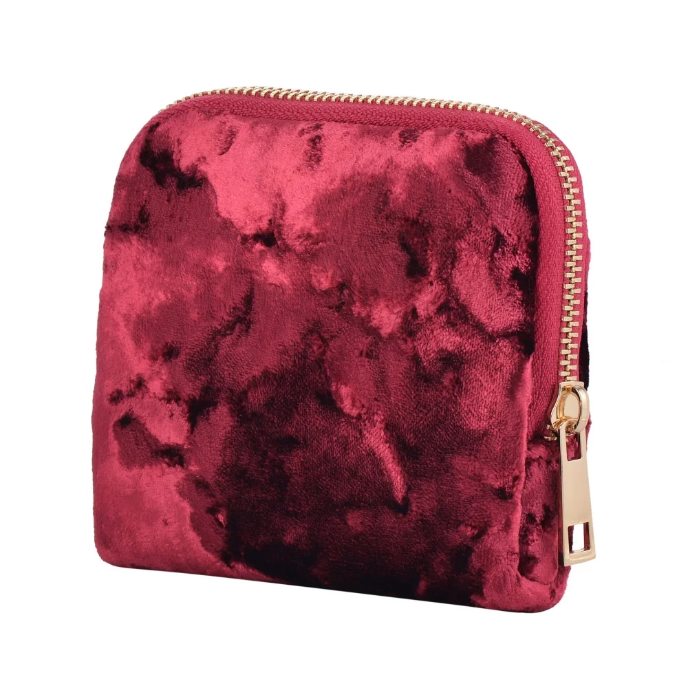 

Бархатная сумка для ювелирных изделий, портативный дорожный футляр для ювелирных изделий, органайзер для ювелирных изделий на молнии, безопасный для дома, органайзер, сумки для ручной клади, кошелек