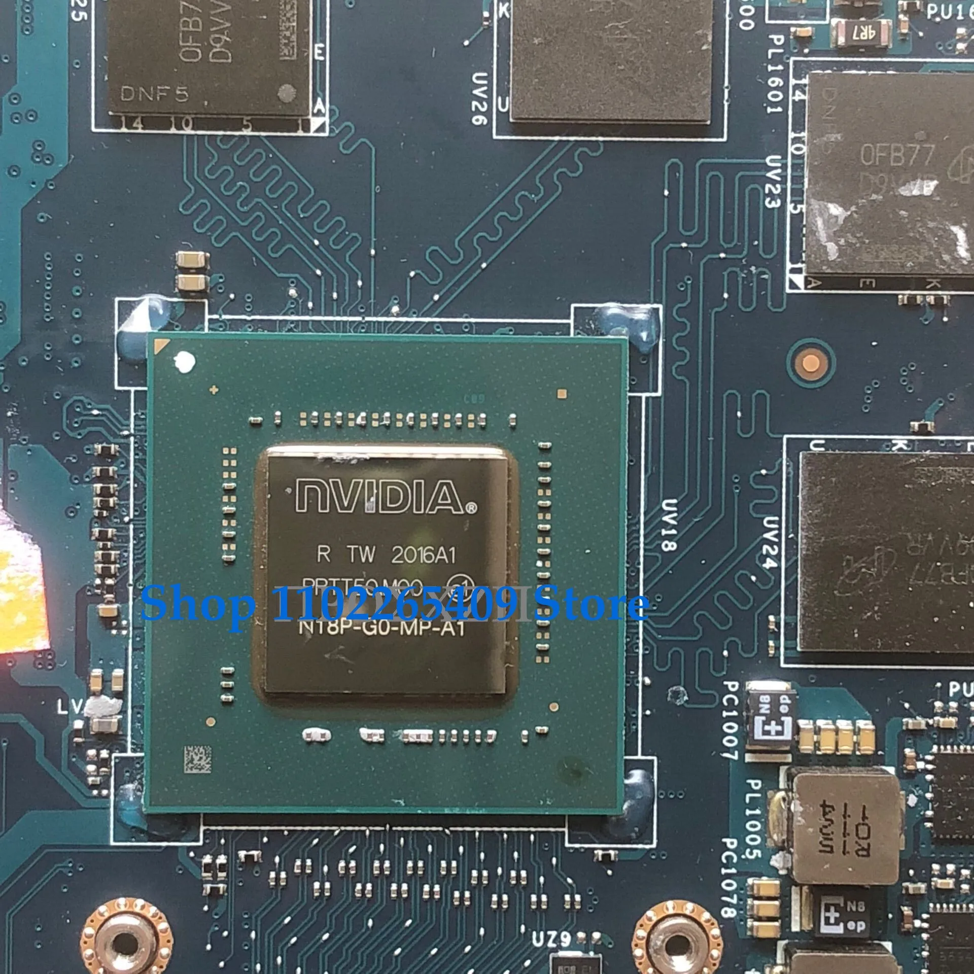 Imagem -06 - Xps La-h331p com Srf6u I7-9750h Cpu Gtx1650 15 7590 Laptop Motherboard 100 Teste ok Funcionando Alta Qualidade 18w12 018w12 Cn018w12