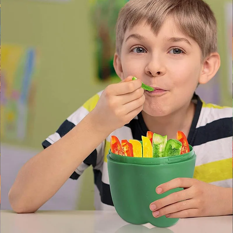 Kunststoff pp Obst und Gemüse Frisch halte box Knoblauch Zwiebel Zitrone frisch haltbare versiegelte Box grüner Pfeffer Apfel Aufbewahrung schale Box