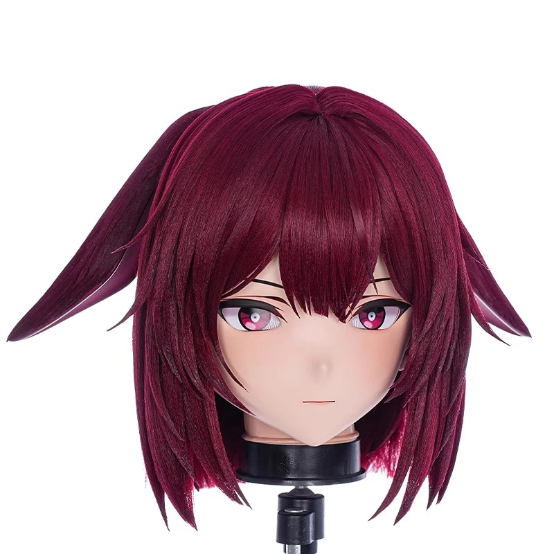 手作りカスタマイズフルヘッドバンドロック樹脂人形漫画のキャラクター BJD マスクコスプレ着ぐるみマスク日本アニメ着ぐるみマスク