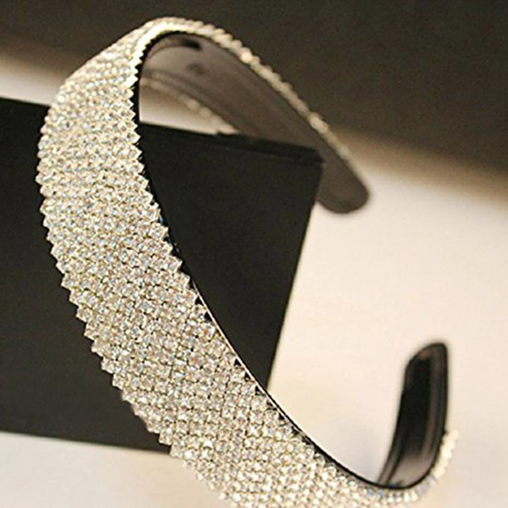 

2-Row Close Chain Trims Silver x 1 yard DIY Sewing Accessories Fashion SS16 Clear Rhinestone Art Craft Super Flash Rhinestones