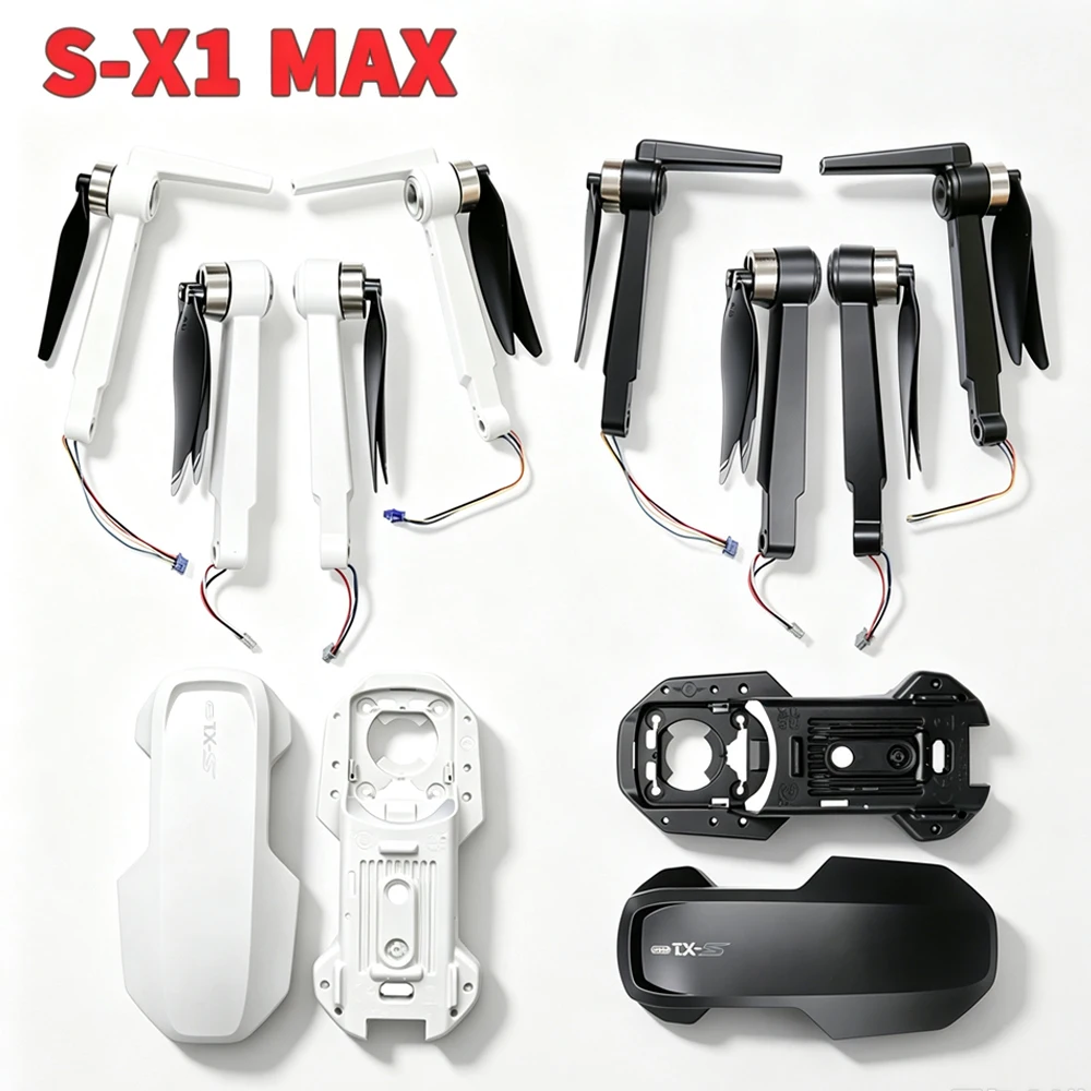 For S-X1 MAX Drone  Service Parts Motor Arm A/B Upper Shell Bottom Shell Original Spare Part S-X1 Accessory