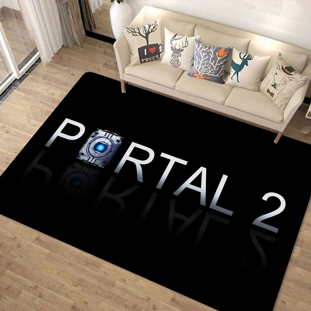

P-Portal 2 Floor Mat Nordic Style Home Doormat Bathroom-Toilet Mats Bedroom Hotel Decor Mat