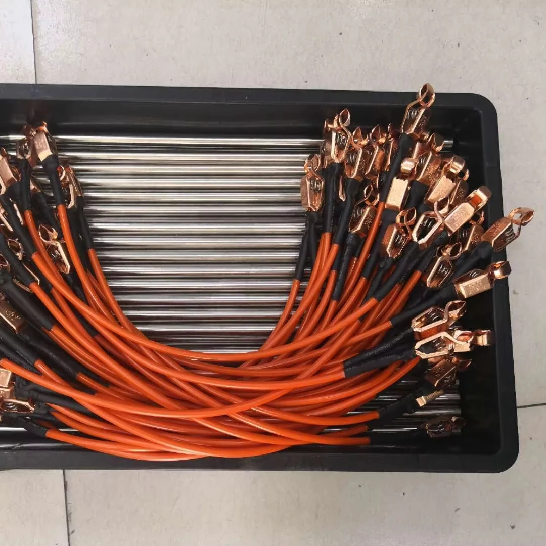ABEM Iris Electrode Connecting Cables 0.4 m Each End Terminated with Mueller Clips Used for ABEM Iris Instrument in stock