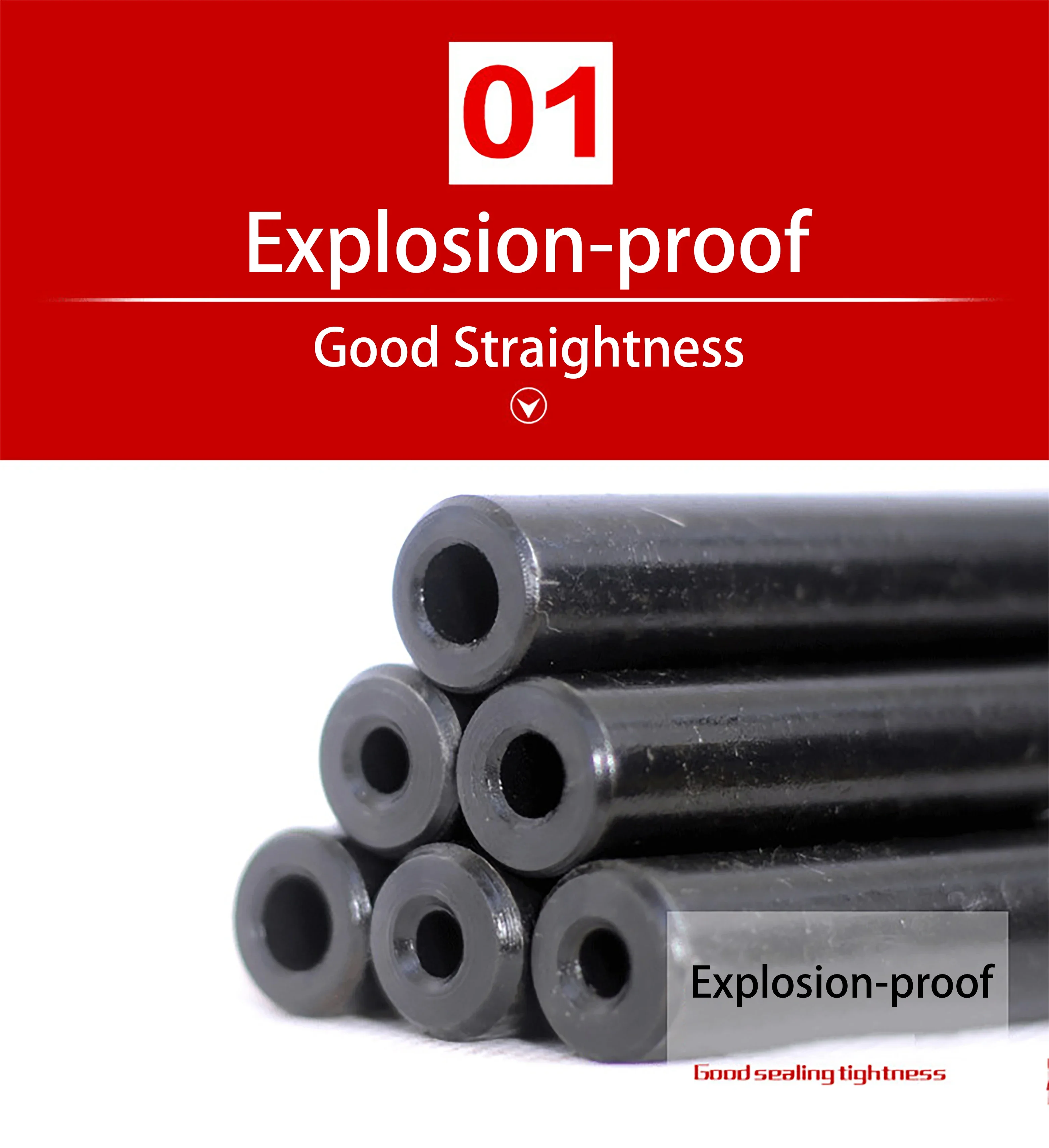 Easy DIY Projects Corrosion-resistant 14mm Hydraulic Explor Proof Pipe - Perfect for Plumbing & Engineering