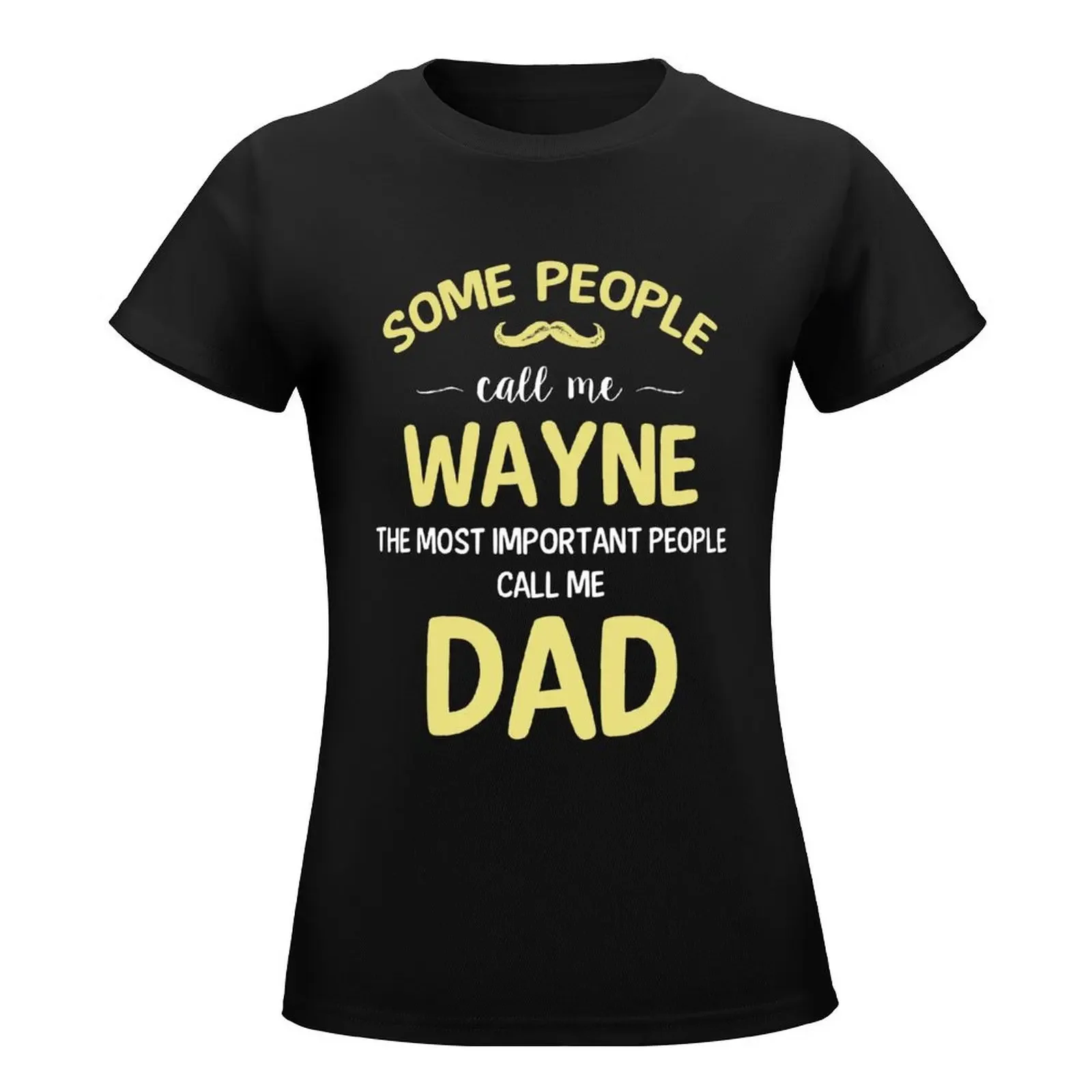 WAYNE-T-shirt sexy pour femme, vêtement kawaii, cadeau de fête des pères