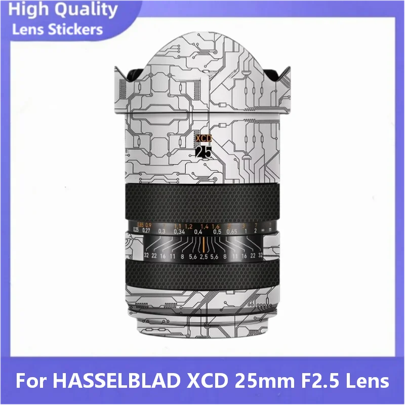 

For Hasselblad XCD 25mm F2.5 V Lens Sticker Advanced Protection Skin Lens Body Protective Anti-Scratch Decal Skin XCD25 2.5