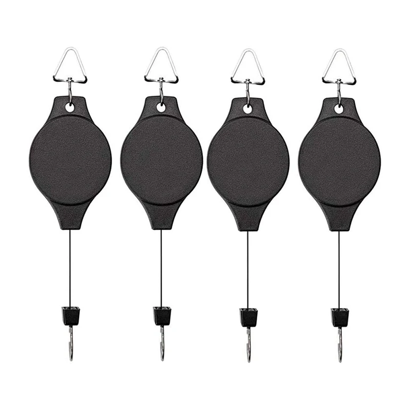 Gardening Retractable Hooks Home Gardening Retractable Lifting Hooks For Hanging Pot Orchid Planter Birdcage