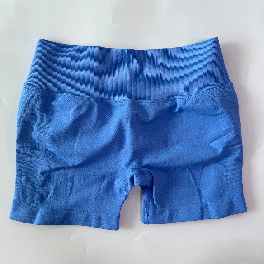 Pericic Damen Yoga-Shorts mit V-Rücken, hoher Elastizität, nahtlos, Flex-Scrunch-Bum, Workout-Gym-Shorts, Yoga-Booty-Laufshorts – Detail 11