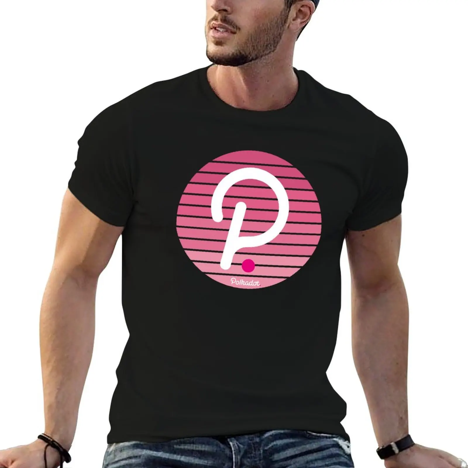 Polkadot DOT Cryptocurrency Modern v2 T-Shirt anime figures custom t shirt funny t shirts men