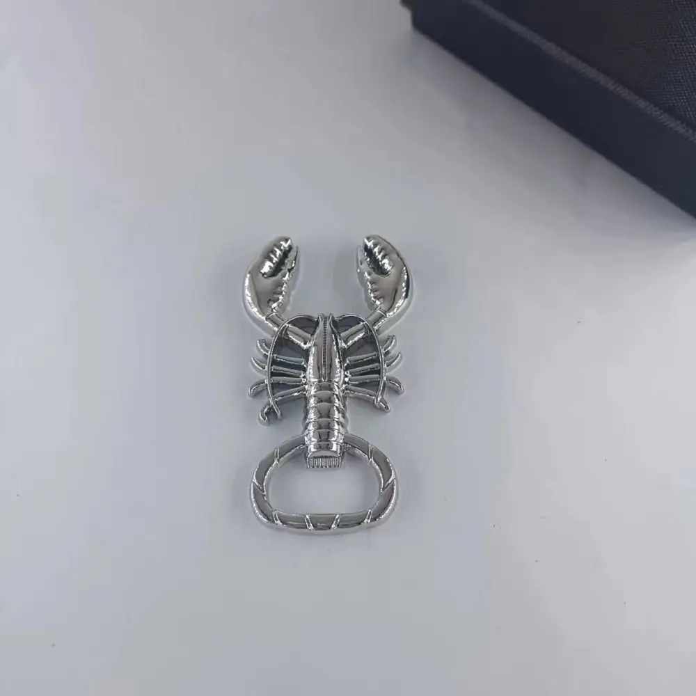 

Kitchen Gadgets Metal Lobster Corkscrew Bottle Opener Multifunctional Creative Keychain Portable Jar Opener Waiter Friend Bar