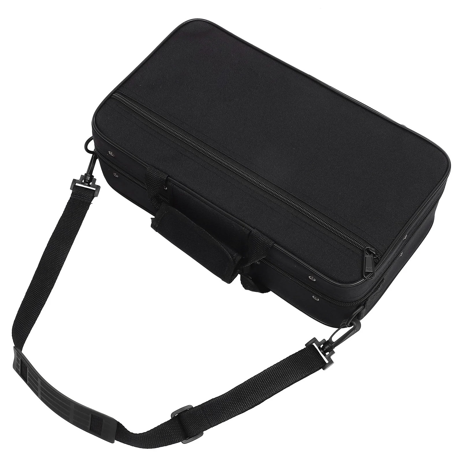 

Black Cloth Clarinet Case Carrying for Padded Bag Storage Accessories Portable Mic