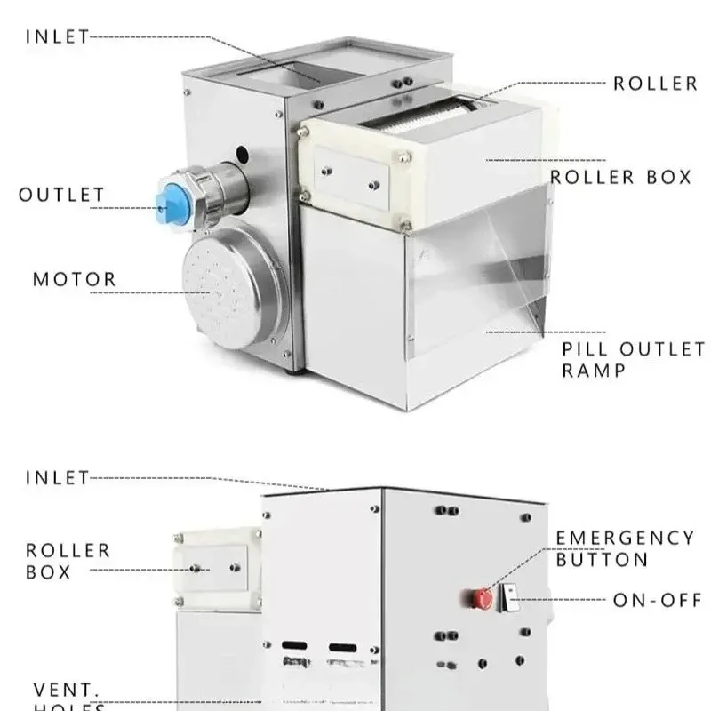 

Tapioca Pearls Cassava Ball Making Machine Popping Boba Pearls Maker for Tea Shop Bubble Milk Tea Machinery