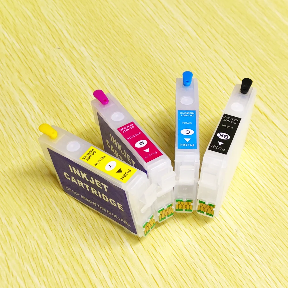 4Pcs 288 288XL Refill Ink Cartridge with Disposable Chip for Epson Expression Home XP-446 XP-430 XP-330 XP-340 XP-440 XP-434