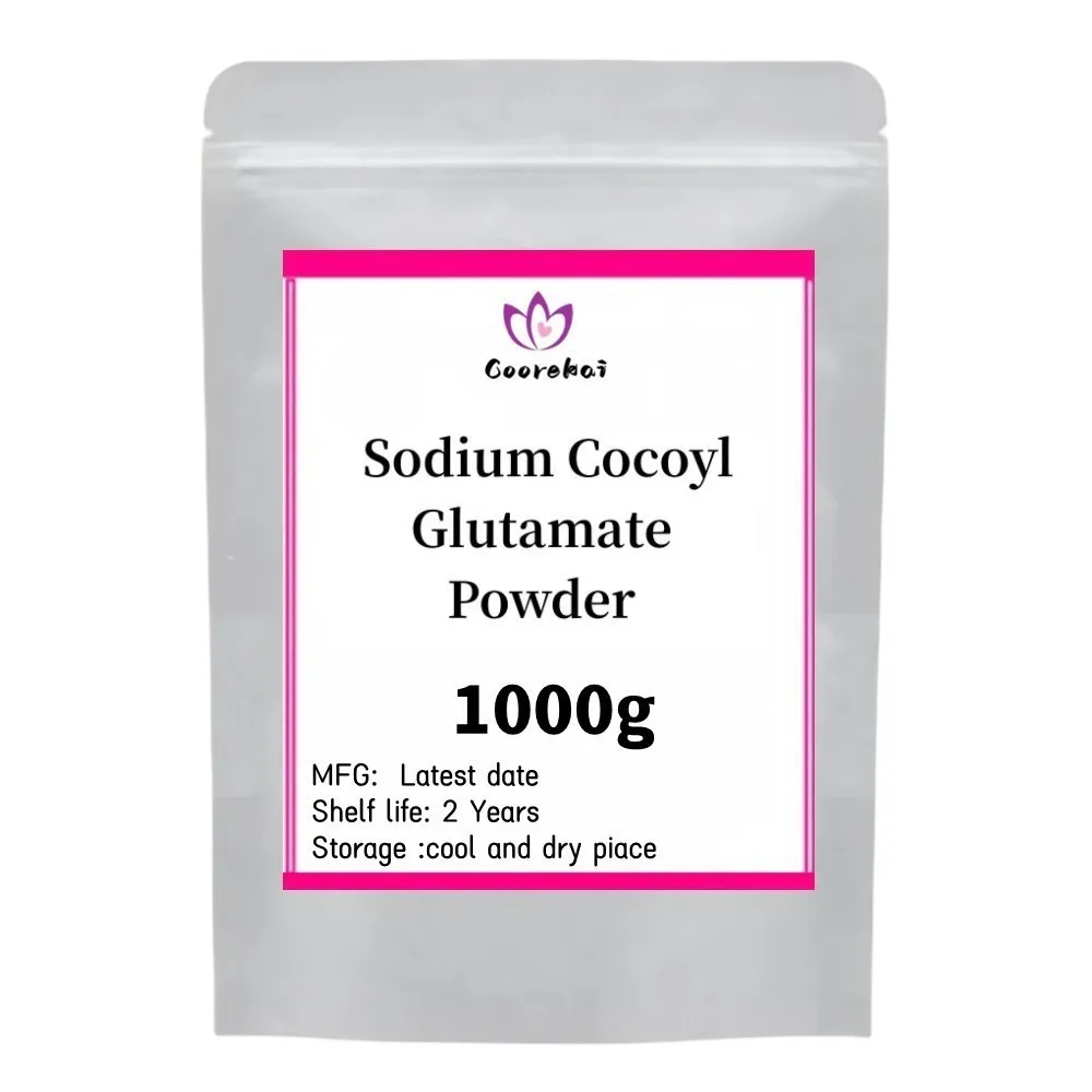 50-1000g Cosmetic Material Sodium Cocoyl Glutamate Powder Surfactant For Shampoo & Gel