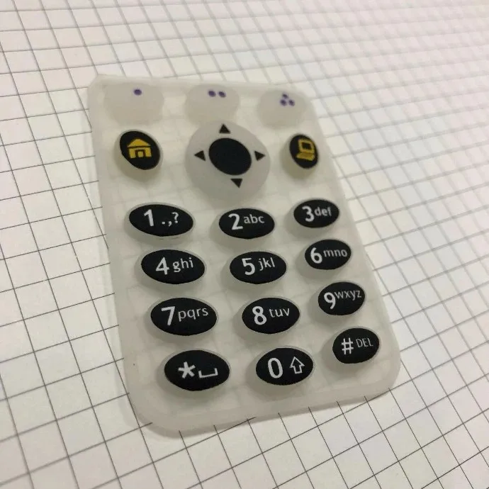 Walkie Talkie Accessories Plastic Rubber Keypad Keyboard For XTS2500 XTS2500I Model 3 Portable Two Way Radio
