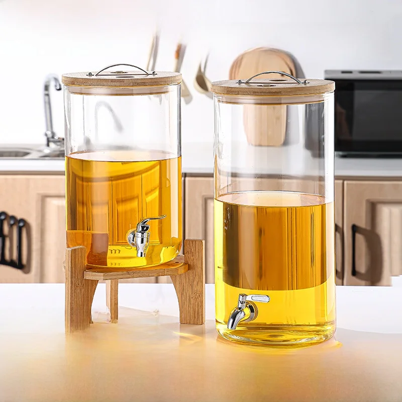 

Стеклянная бутылка для масла Thiened Food ade для кухни, устойчивая к высоким температурам, большая емкость для хранения уксуса, масло, уплотнение, защита от утечек