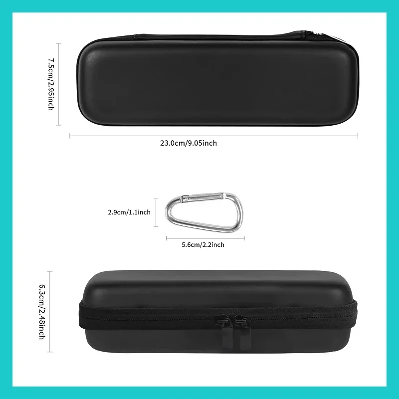 Yunchi Tooth Brush Storage Bag EVA Travel Case for Oral B D12 Pro 4000 Smartseries IO 7 8 9 10