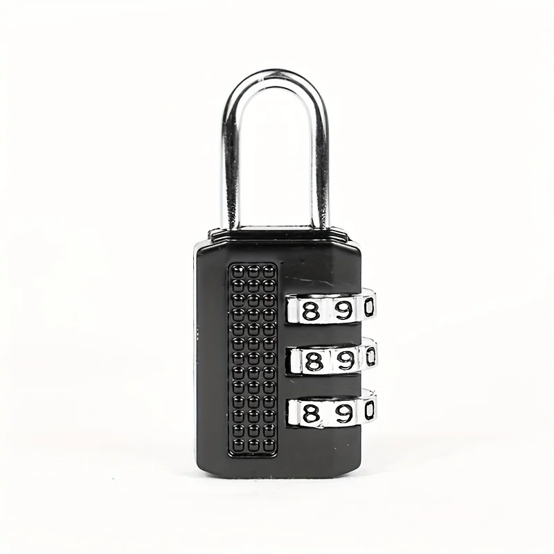 Candado pequeño con contraseña multiusos, mochila para exteriores, candado de seguridad, candado de aleación ligero portátil