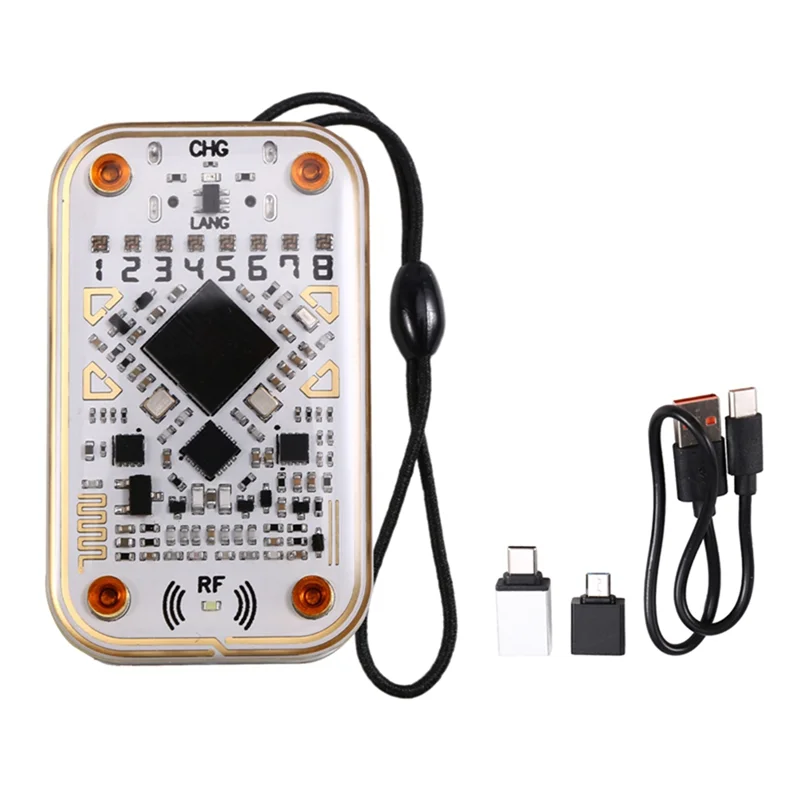 

B29C-Chameleon Ultra Multifunctional RFID NFC Reader+Emulator With 3XT5577/CUID Smart Keychains For IC ID Cards