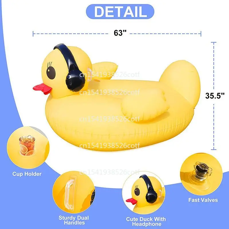 

Inflatable luminous sunglasses big yellow duck small yellow duck inflatable float