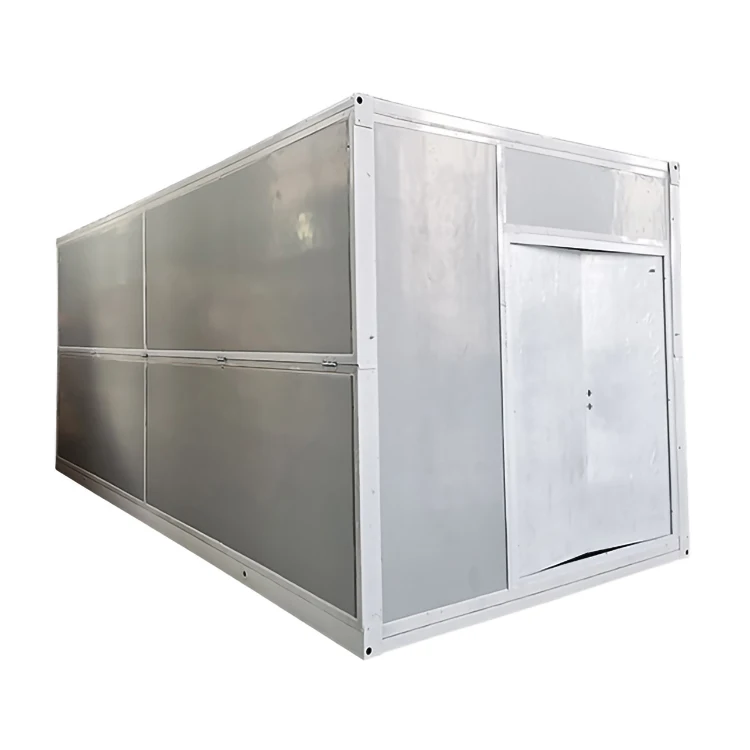 FL Foldable House ventilation optimized wall panel prefab cabin for remote pasture herdsman temporary dwelling unit