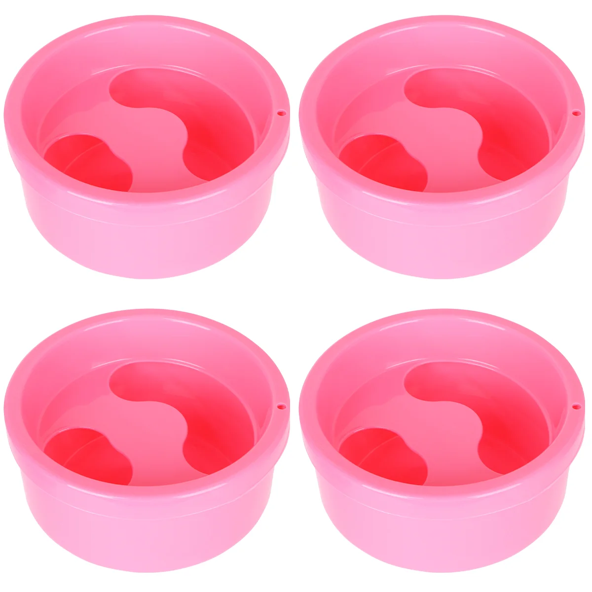 

4 Pcs Nail Bowl Soaker Bowls Hand Dead Skin Removing Manicure Soaking Tools