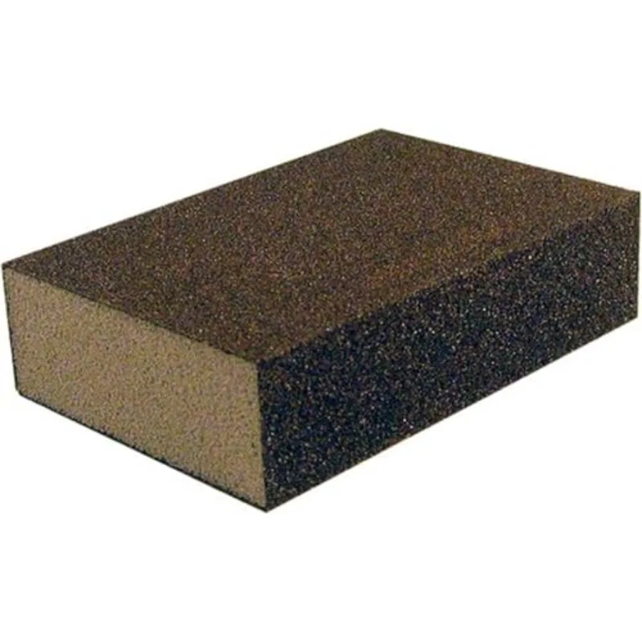 

Medium Coarse Sanding Sponge Bulk Box 250pk Non-Ferrous Material for General Use in Gray with UPC LANC-214547-NF